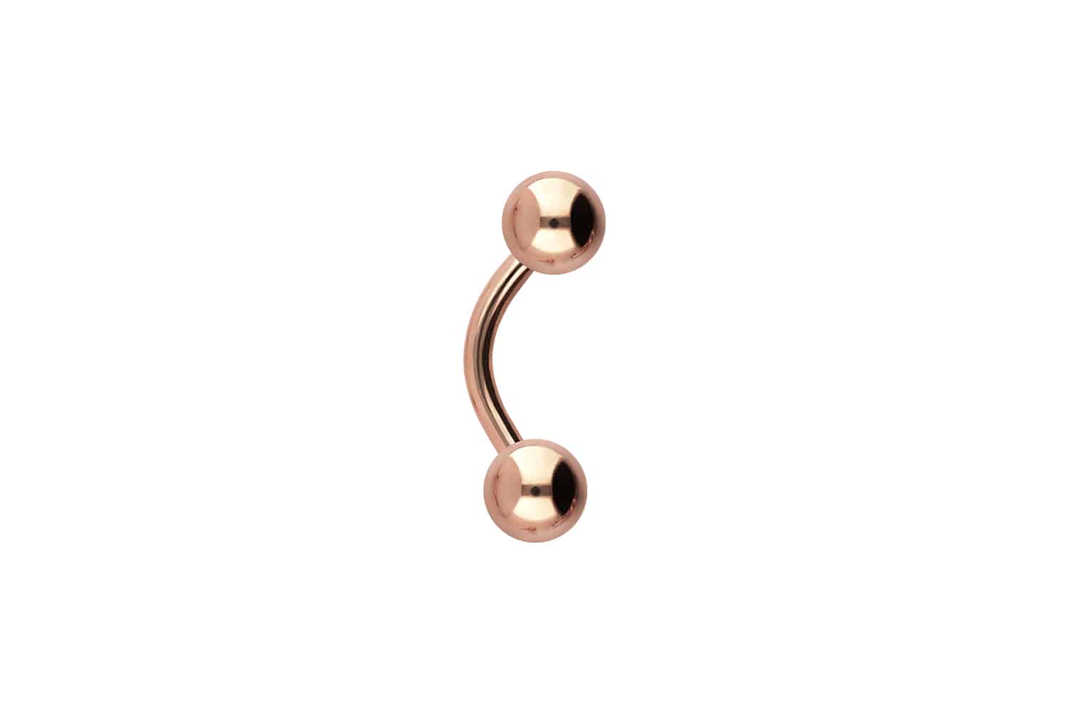 Chirurgenstahl Piercing Banane